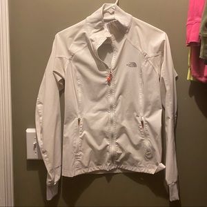 Women’s light weight north face zip up coat